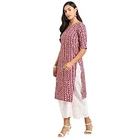 Women Crepe Digital Printed Straight Kurti  Pack of 3-thumb1