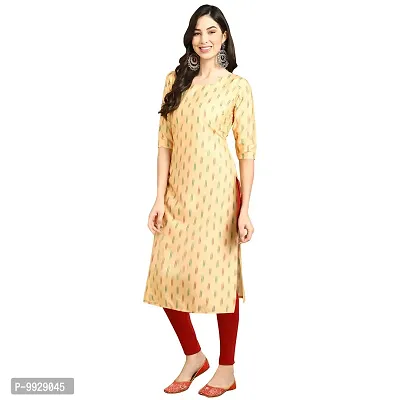 Women Crepe Digital Printed Straight Kurti  Pack of 3-thumb2