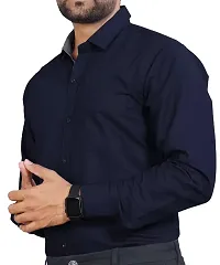 Stylish Men Cotton Long Sleeve Formal Shirt-thumb4