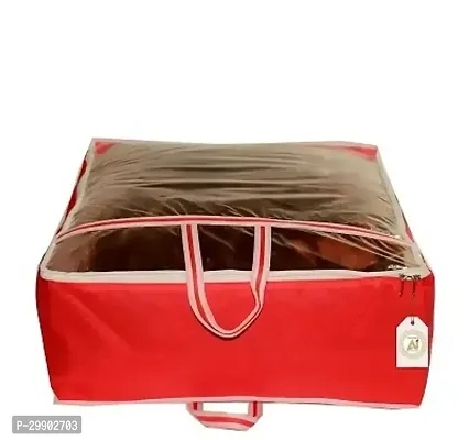 Stylish Red Polyester Organizers Combo Of 3-thumb4