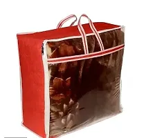 Stylish Red Polyester Organizers Combo Of 3-thumb1