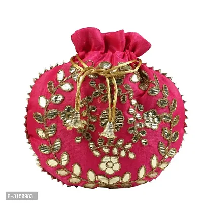 Designer Rajasthani Style Royal Silk Potli-thumb3