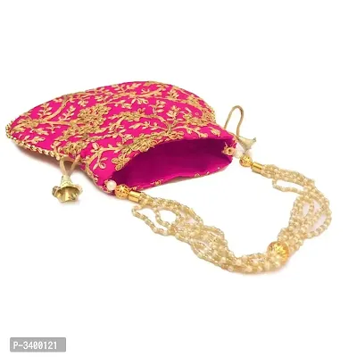 Designer Rajasthani Style Royal Silk Potli-thumb3