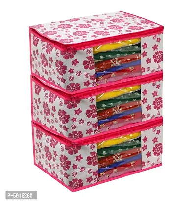 Pink Synthetic Printed Organizers For Women-thumb0