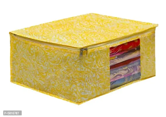 Golden Synthetic Printed Organizers For Women-thumb2