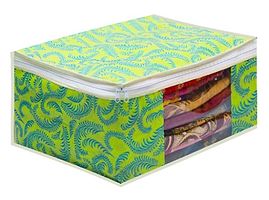 Trendy non woven saree cover storage bags for zip (Pack Of 3)-thumb1