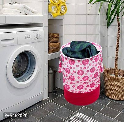 Laundry Bag for clothes, Toy Storage, Collapsible Laundry storage Basket for Dirty Clothes (45 L)-thumb0