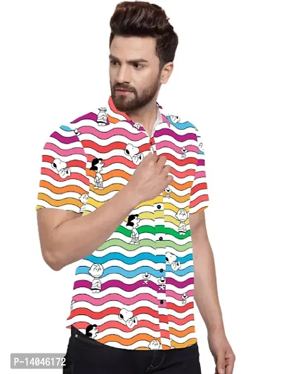 Men's Premium Cotton Casual Short Sleeve Shirt-thumb0
