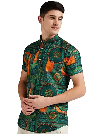 SL FASHION Funky Shirt for Men. (Medium, Kurta Shirt)