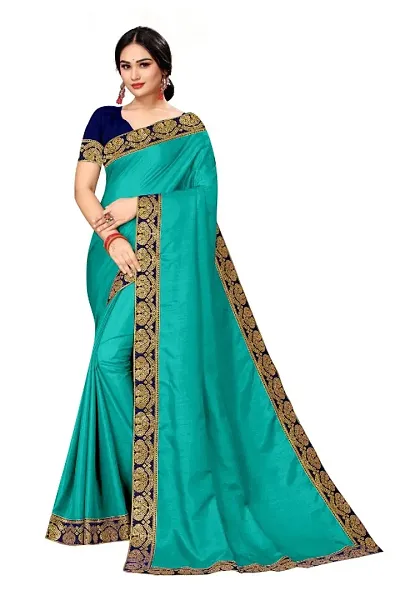 Women Stylish Chiffon Self Pattern Saree with Blouse piece