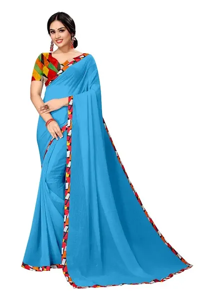 Trendy Lycra Embellished Sarees For Women