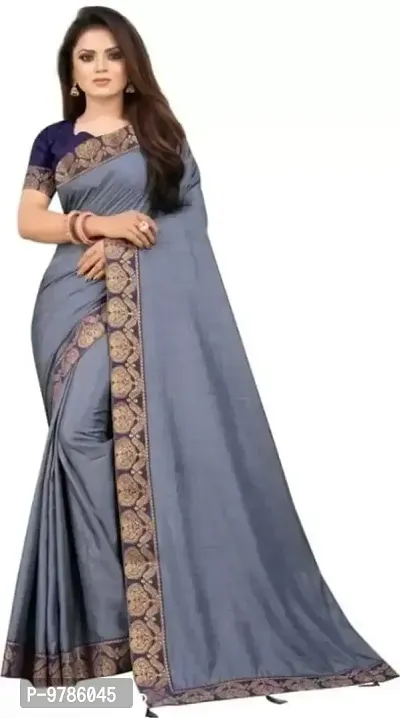 Art Silk Lace Work Saree with Blouse piece