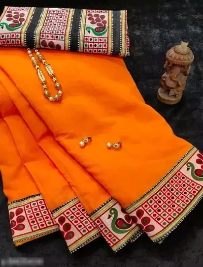 Chanderi Saree with Blouse piece