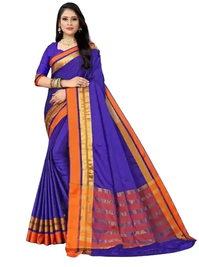 Silk Woven Design Saree with Blouse piece