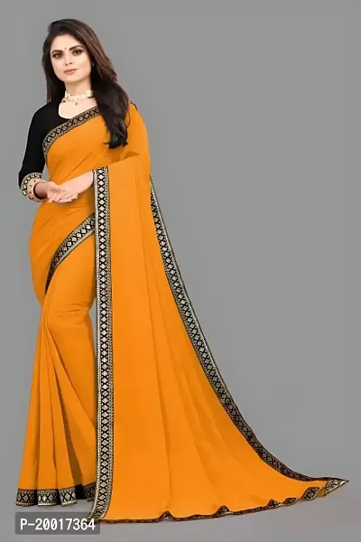 Cotton Silk Lace Work Saree with Blouse piece