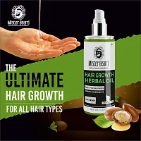 Mister Beard Hair Growth Herbal Oil Boosts Follicles Hair Oil With Growth Action| Stimulates The Roots And Prevents Baldness,100Ml-thumb2