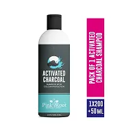 Pink Root Activated Charcoal Shampoo, Conditioner With Hair Serum-thumb1