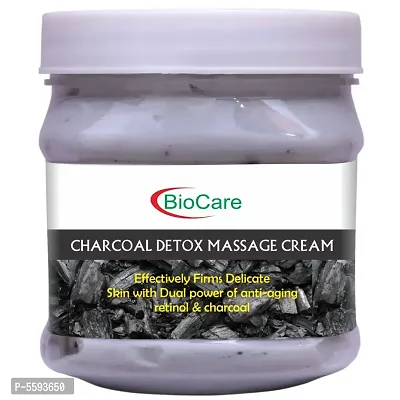 Biocare Charcoal Detox Massage Cream 500Ml-thumb0
