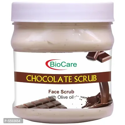 Biocare Chocolate Scrub Face Scrub With Olive Oil 500Ml-thumb0