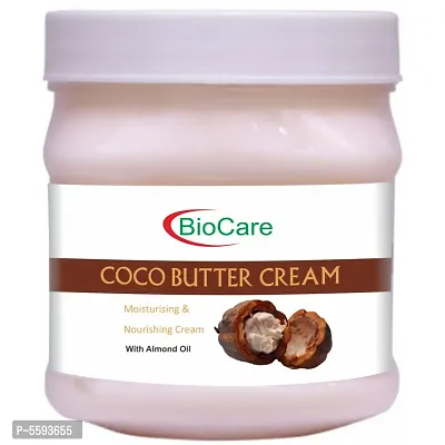 Biocare Coco Butter Cream Moisturising Nourishing Cream With Almond Oil 500Ml