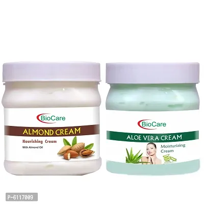 Biocare Almond Cream 500 ml With Aloevera Cream 500 ml-thumb0