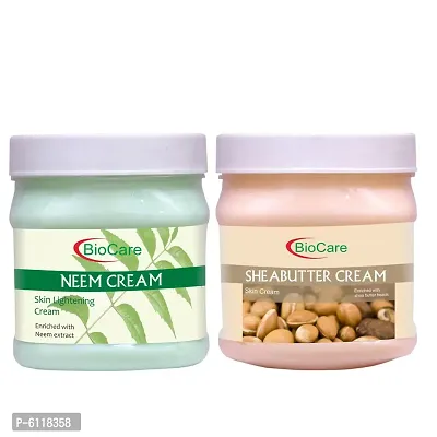Biocare Neem Cream 500 ml With Shea Butter Cream 500 ml-thumb0
