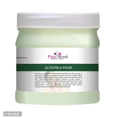 Pink Root Aloevera Mask Enriched With Natural Aloevera - 500 Grams-thumb2