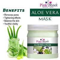 Pink Root Aloevera Mask Enriched With Natural Aloevera - 500 Grams-thumb3
