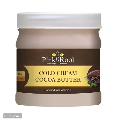 Pink Root Cold Cream Cocoa Butter Enriched With Vitamin E - 500 Grams