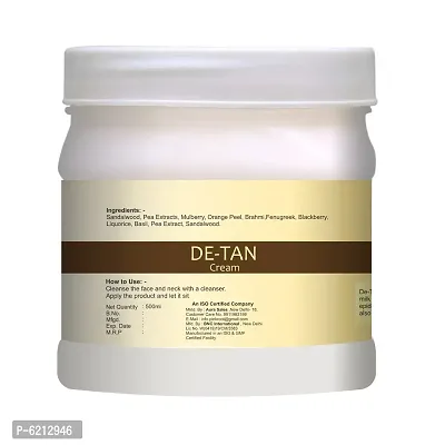 Pink Root De-Tan Cream Enriched With Milk And Honey Extract - 500 Grams-thumb3