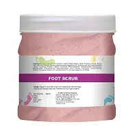 Pink Root Foot Scrub With Apricot Jojoba And Organic Rosemary - 500 ml-thumb2