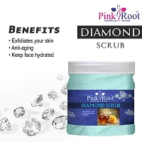 Pink Root Diamond Scrub Enriched With Natural Cleansing Exfoliant - 500 ml-thumb3