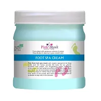 Pink Root Foot Spa Cream With Organic Peppermint, Shea Butter And Honey - 500 Grams-thumb1