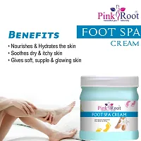 Pink Root Foot Spa Cream With Organic Peppermint, Shea Butter And Honey - 500 Grams-thumb3