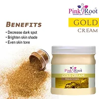 Pink Root Gold Cream Beauty Cream Enriched With Orange Peel Extract - 500 Grams-thumb3