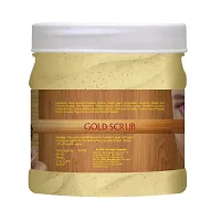 Pink Root Gold Scrub Enriched With Almond, Olive And Carrot Seed Oil - 500 ml-thumb2