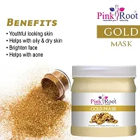 Pink Root Gold Mask Enriched With Orange Peel And Gold Dust - 500 Grams-thumb3