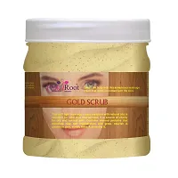 Pink Root Gold Scrub Enriched With Almond, Olive And Carrot Seed Oil - 500 ml-thumb1