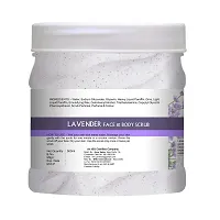 Pink Root Lavender Scrub Face And Body Scrub - 500 ml-thumb2