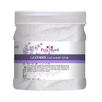 Pink Root Lavender Scrub Face And Body Scrub - 500 ml-thumb1