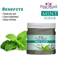 Pink Root Mint Scrub Enriched With Multi-Fruit Enzyme - 500 ml-thumb3