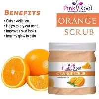 Pink Root Orange Scrub With Apricot Oil - 500 ml-thumb3