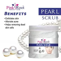 Pink Root Pearl Scrub Enriched With Honey Extract And Pearl Ash - 500 ml-thumb3