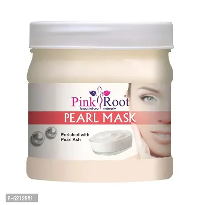 Pink Root Pearl Mask Enriched With Pearl Ash - 500 Grams