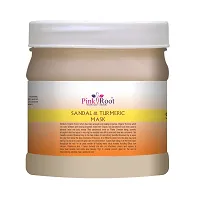 Pink Root Sandal And Turmeric Mask, Mask With Aloe Vera - 500 Grams-thumb1