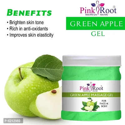 Pink Root Green Apple Massage Gel - 500 ml-thumb4