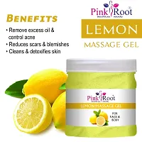 Pink Root Lemon Massage Gel - 500 ml-thumb3