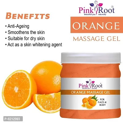 Pink Root Orange Massage Gel - 500 ml-thumb3
