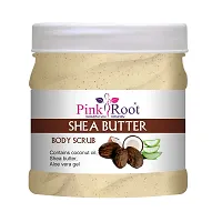 Pink Root Apricot Scrub 500 Grams with Pink Root Shea Butter Scrub 500 Grams Combo-thumb2