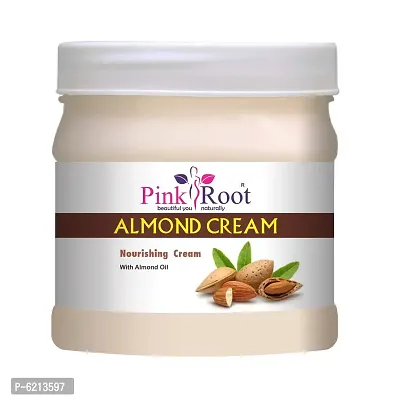 Pink Root Almond Cream 500 Grams with Pink Root Papaya Cream 500 ml Combo-thumb2